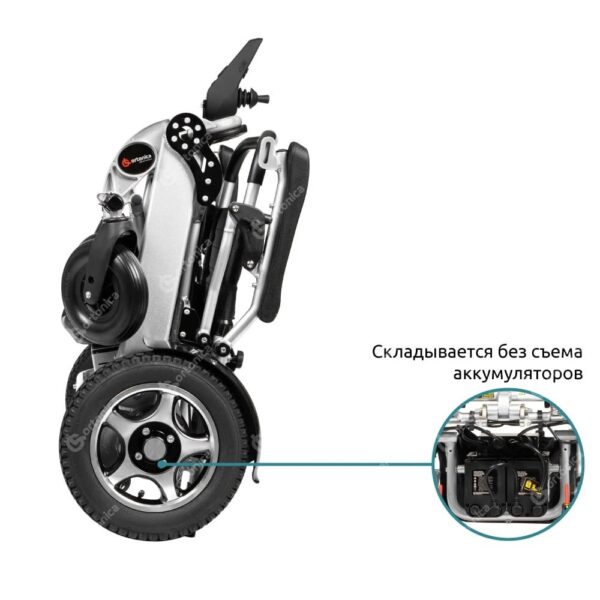 Коляска инвалидная с электроприводом Ortonica Pulse 640 — изображение 4